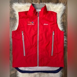 Atlantis Marblehead Crew Microburst Vest Red Men’s Large Wind Waterproof Sailing